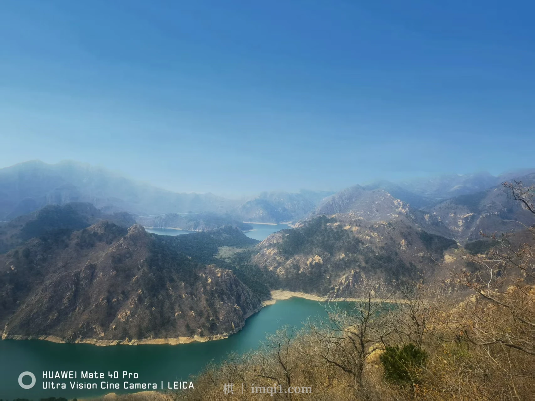 爬过长城看美景